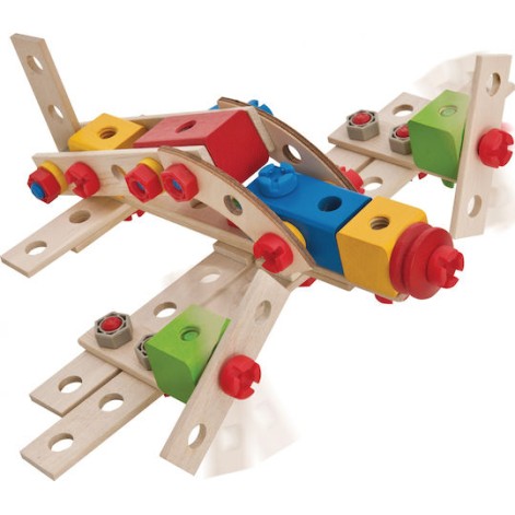 Eichhorn Παιχνίδι Κατασκευών Ξύλινo Heros Constructor για Παιδιά 4+ Ετών