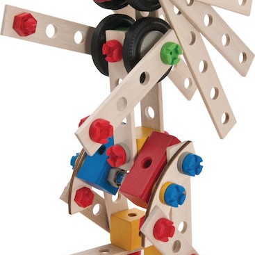 Eichhorn Παιχνίδι Κατασκευών Ξύλινo Heros Constructor για Παιδιά 4+ Ετών