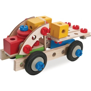 Eichhorn Παιχνίδι Κατασκευών Ξύλινo Heros Constructor για Παιδιά 4+ Ετών