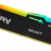 Kingston Fury Beast RGB DDR5 με Module 1x16GB και Ταχύτητα 5600 για Desktop