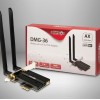 Inter-Tech DMG-36 Ασύρματη Κάρτα Δικτύου Wi‑Fi 6E (5400Mbps) PCI-e