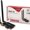 Inter-Tech DMG-36 Ασύρματη Κάρτα Δικτύου Wi‑Fi 6E (5400Mbps) PCI-e