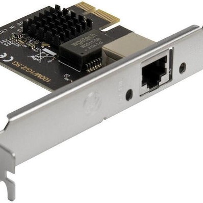 Inter-Tech Argus ST-7266 Ενσύρματη Κάρτα Δικτύου Gigabit (2.5Gbps) Ethernet PCI-e