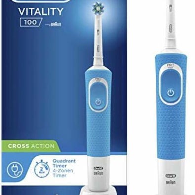 Oral-B Vitality Pro Protect X Clean Ηλεκτρική Οδοντόβουρτσα Μπλε