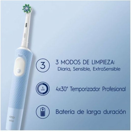 Oral-B Vitality Pro Protect X Clean Ηλεκτρική Οδοντόβουρτσα Μπλε