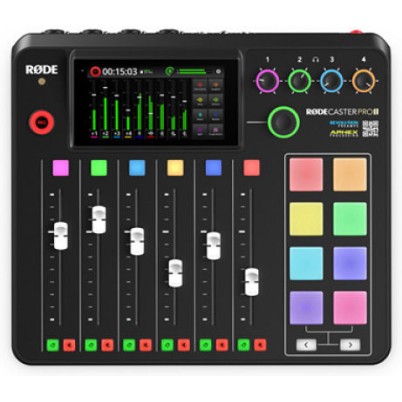 Rode Rodecaster Pro II Αναλογική Κονσόλα 4 Καναλιών & Bluetooth