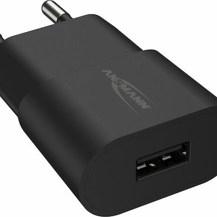 Ansmann Φορτιστής Χωρίς Καλώδιο με Θύρα USB-A Μαύρος (HC105)