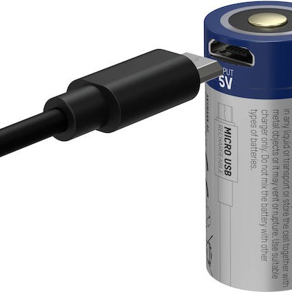 Ansmann Akku Επαναφορτιζόμενη Μπαταρία 16340 Li-ion 850mAh 3.6V 1τμχ