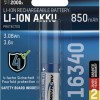 Ansmann Akku Επαναφορτιζόμενη Μπαταρία 16340 Li-ion 850mAh 3.6V 1τμχ 1300-0017