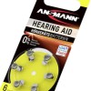 Ansmann Μπαταρίες Ακουστικών Βαρηκοΐας 10 1.45V 6τμχ