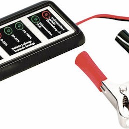 Ansmann Car Power Check Ψηφιακό Battery Tester με Κροκοδειλάκια