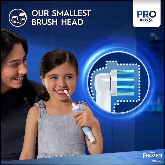 Oral-B Ηλεκτρική Οδοντόβουρτσα Vitality Pro Kids Frozen Hbox + Tc