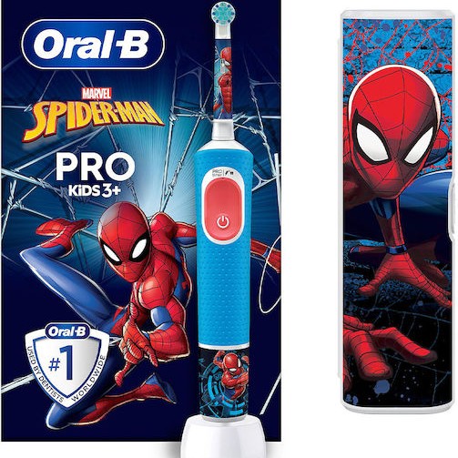 Oral-B Spiderman Ηλεκτρική Οδοντόβουρτσα για 3+ Χρονών