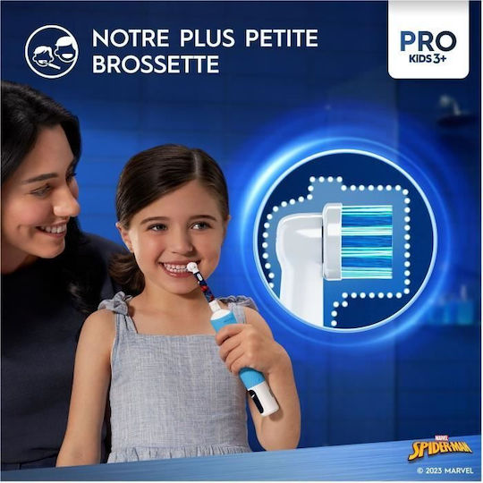 Oral-B Spiderman Ηλεκτρική Οδοντόβουρτσα για 3+ Χρονών