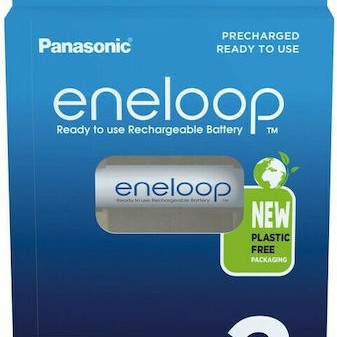 Panasonic Eneloop Επαναφορτιζόμενες Μπαταρίες AAA Ni-MH 800mAh 1.2V 2τμχ