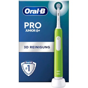 Oral-B Junior Ηλεκτρική Οδοντόβουρτσα για 6+ Χρονών Πράσινο