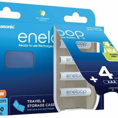 Panasonic Eneloop Επαναφορτιζόμενες Μπαταρίες AAA Ni-MH 800mAh 8τμχ