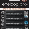 Panasonic Eneloop Pro Επαναφορτιζόμενες Μπαταρίες AA Ni-MH 2500mAh 1.2V 4τμχ