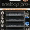 Panasonic Eneloop Pro Επαναφορτιζόμενες Μπαταρίες AA Ni-MH 2500mAh 1.2V 4τμχ
