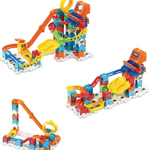 Vtech Παιχνίδι Κατασκευών Πλαστικό Marble Rush Racing Set για Παιδιά 4+ Ετών
