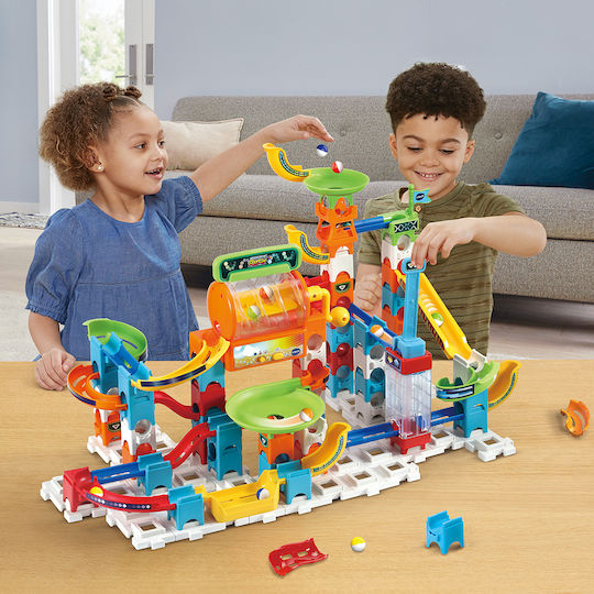 Vtech Παιχνίδι Κατασκευών Πλαστικό Marble Rush Super Action Set για Παιδιά 4+ Ετών