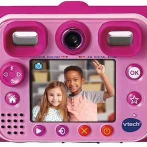 Vtech Kidizoom Duo Pro Παιδική Φωτογραφική Μηχανή 5MP Ροζ