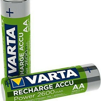 Varta Recharge Accu Power Επαναφορτιζόμενες Μπαταρίες AA Ni-MH 2600mAh 1.2V 2τμχ