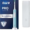 Oral-B Pro Series 1 Ηλεκτρική Οδοντόβουρτσα με Αισθητήρα Πίεσης και Θήκη Ταξιδίου Μπλε