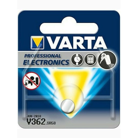 Varta Professional Electronics V362 Μπαταρία Silver Oxide Ρολογιών SR58 1.55V 1τμχ