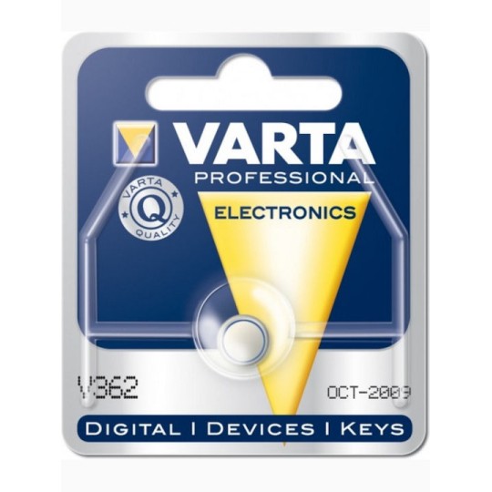 Varta Professional Electronics V362 Μπαταρία Silver Oxide Ρολογιών SR58 1.55V 1τμχ