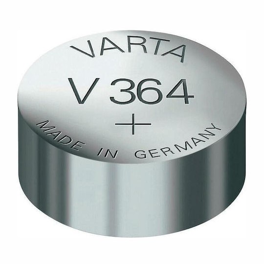 Varta V364 Μπαταρία Silver Oxide Ρολογιών SR60 1.55V 1τμχ