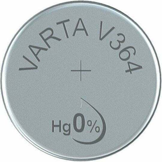 Varta V364 Μπαταρία Silver Oxide Ρολογιών SR60 1.55V 1τμχ