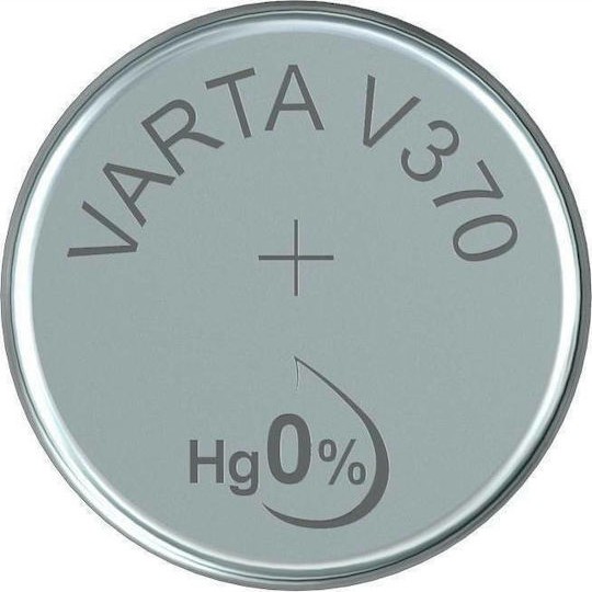 Varta V370 Μπαταρία Silver Oxide Ρολογιών SR69 1.55V 1τμχ