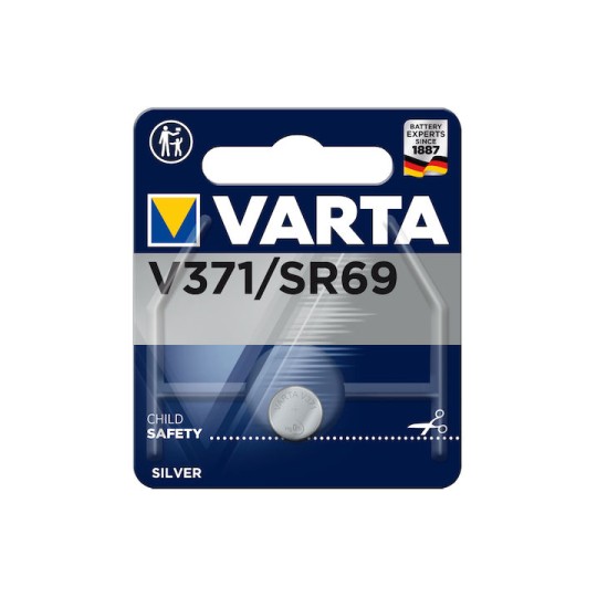 Varta Professional Electronics V371 Μπαταρία Silver Oxide Ρολογιών SR69 1.55V 1τμχ