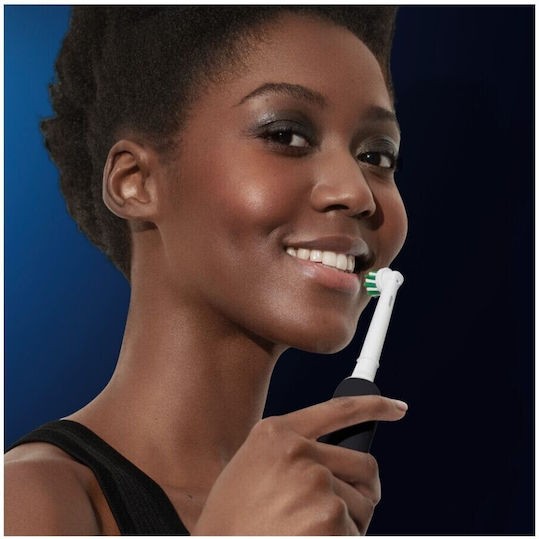 Oral-B Pro1 Ηλεκτρική Οδοντόβουρτσα με Αισθητήρα Πίεσης και Θήκη Ταξιδίου Μαύρη