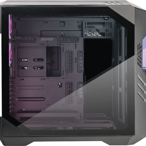CoolerMaster HAF700 EVO Gaming Full Tower Κουτί Υπολογιστή με Πλαϊνό Παράθυρο και RGB Φωτισμό Titanium Grey