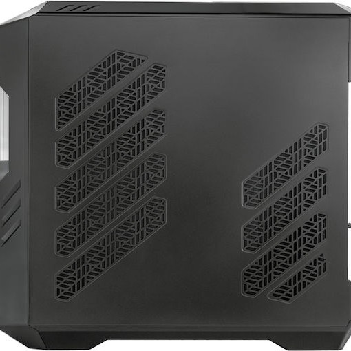 CoolerMaster HAF700 EVO Gaming Full Tower Κουτί Υπολογιστή με Πλαϊνό Παράθυρο και RGB Φωτισμό Titanium Grey