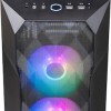 CoolerMaster TD300 MESH Gaming Mini Tower Κουτί Υπολογιστή με Πλαϊνό Παράθυρο και RGB Φωτισμό Μαύρο