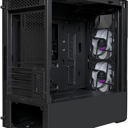CoolerMaster TD300 MESH Gaming Mini Tower Κουτί Υπολογιστή με Πλαϊνό Παράθυρο και RGB Φωτισμό Μαύρο