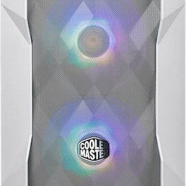 CoolerMaster TD300 MESH Gaming Mini Tower Κουτί Υπολογιστή με Πλαϊνό Παράθυρο και RGB Φωτισμό Λευκό