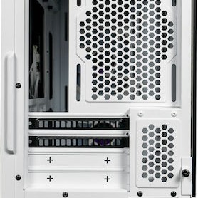 CoolerMaster TD300 MESH Gaming Mini Tower Κουτί Υπολογιστή με Πλαϊνό Παράθυρο και RGB Φωτισμό Λευκό