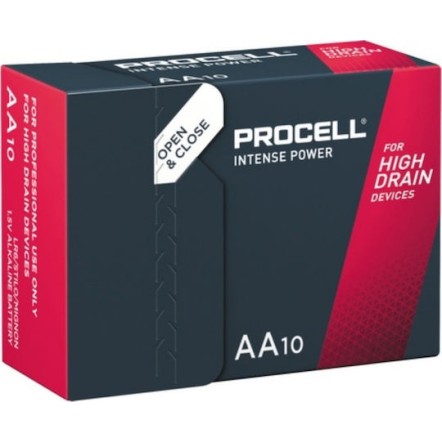Procell Intense Power MX1500 Αλκαλικές Μπαταρίες AA 1.5V 10τμχ