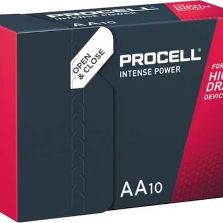 Procell Intense Power MX1500 Αλκαλικές Μπαταρίες AA 1.5V 10τμχ