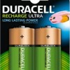Duracell Recharge Ultra Επαναφορτιζόμενες Μπαταρίες D Ni-MH 3000mAh 1.2V 2τμχ