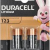 Duracell Ultra Μπαταρίες Λιθίου CR123 3V 2τμχ