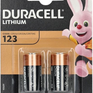 Duracell Ultra Μπαταρίες Λιθίου CR123 3V 2τμχ