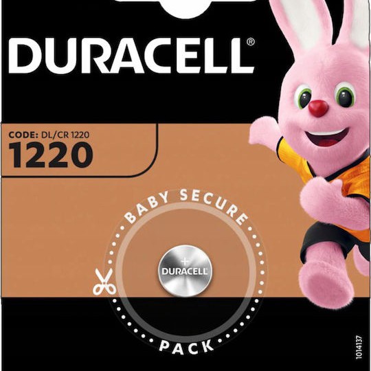 Duracell Electronics Μπαταρία Λιθίου Ρολογιών CR1220 3V 1τμχ