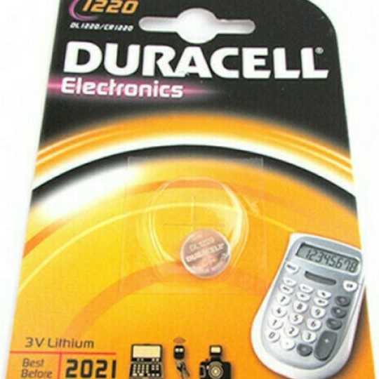 Duracell Electronics Μπαταρία Λιθίου Ρολογιών CR1220 3V 1τμχ