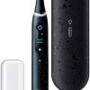 Oral-B Io Series 10 Ηλεκτρική Οδοντόβουρτσα με Χρονομετρητή, Αισθητήρα Πίεσης και Θήκη Ταξιδίου Μαύρη