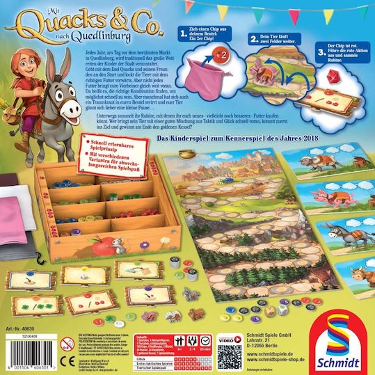 Επιτραπέζιο Παιχνίδι Mit Quacks & Co για 2-4 Παίκτες 6+ Ετών (EN) Schmidt Spiele